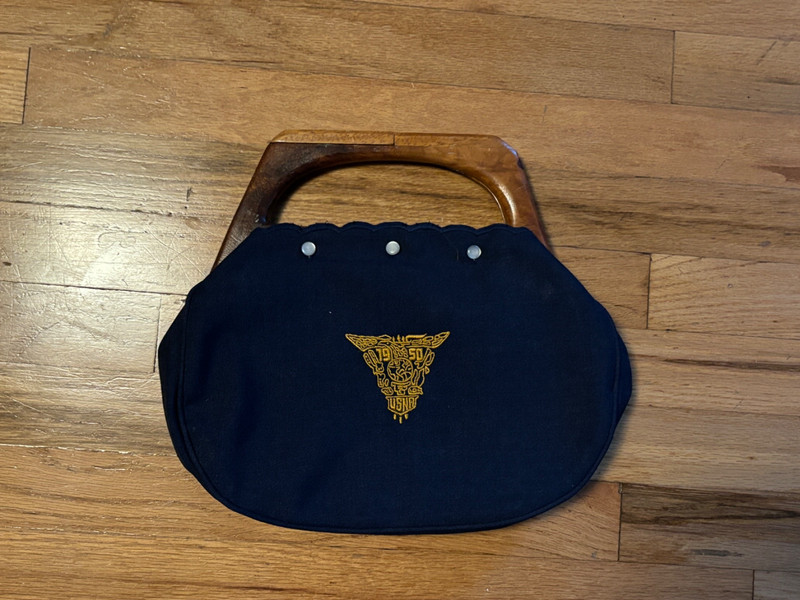Korean War Annapolis Military Academy class of 1950 purse 75 years old