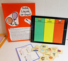 "Solid Liquid or Gas" States of Matter Science Game Grades 2-3
