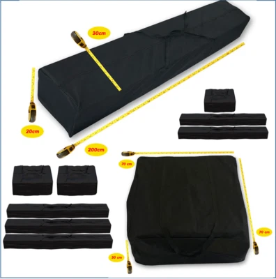 MARKENLOS Partyzelt Aufbewahrungstasche Zelttasche Tragetasche 220cm 200cm 156cm 70cm NEW