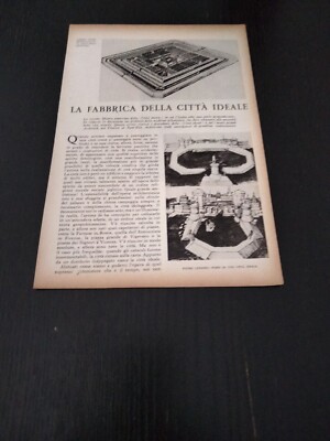 1938 NEW CITY EXHIBITION IDEAL ARCHITECTURE IN GENEVA 1930s ERA