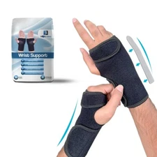 Wrist Brace for Carpal Tunnel (Left) - Breathable Hand Brace Wrist Support