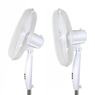 Floor Standing Pedestal Fan 16u0026#039;u0026#039; Oscillating Electric 3 Speed Air  Cooling White | eBay