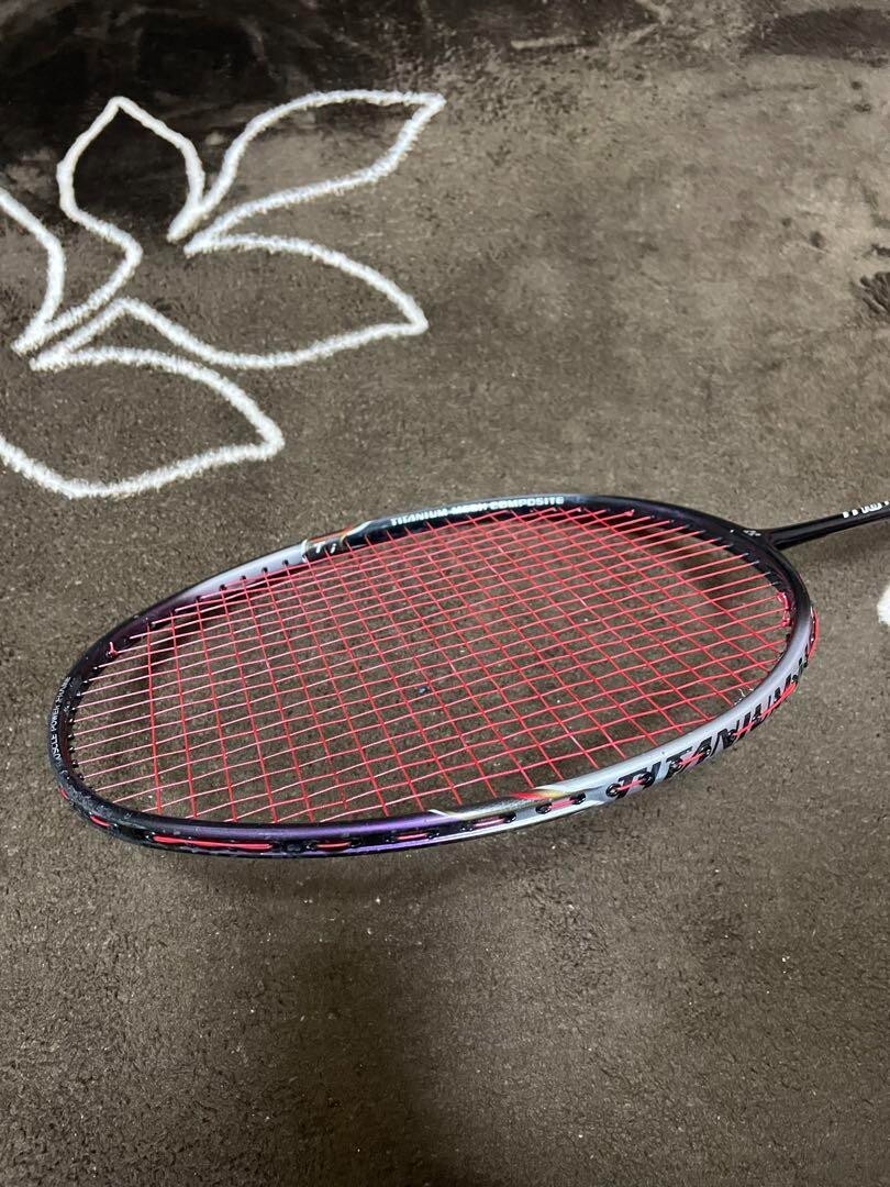 YONEX Ti 10 チタン10 3UG4 Yonex Ti10 Titanium Mesh Badminton Racket 3Ug4 USED Japan | eBay