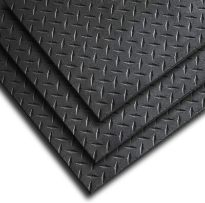 Body-Solid RF546 Rubber Equipment Mat 4' x 6', 1/2'' Thick