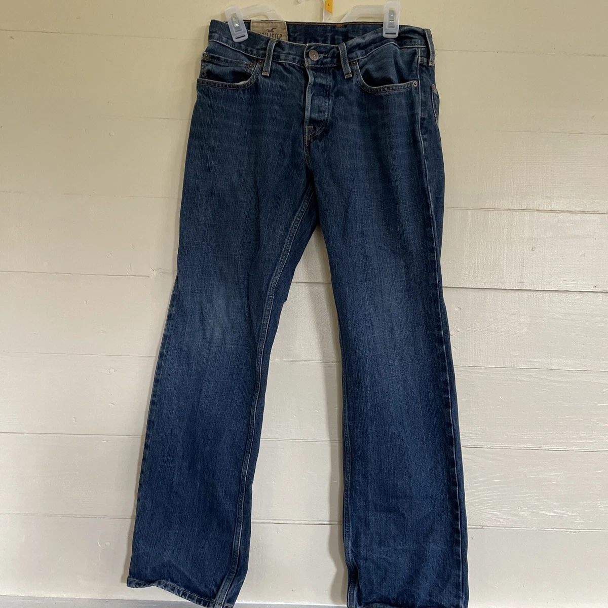 Hollister mens Bootcut jeans 31 x 30 eBay