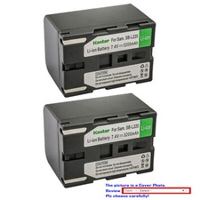 Kastar Replacement Battery Pack for Samsung SB-L220 VP-D34 VP-D5000 i Camcorder