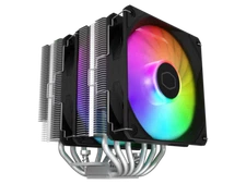 Cooler Master Hyper 620S Dual Tower CPU Air Cooler, ARGB Sync, 120mm PWM Fan, 6