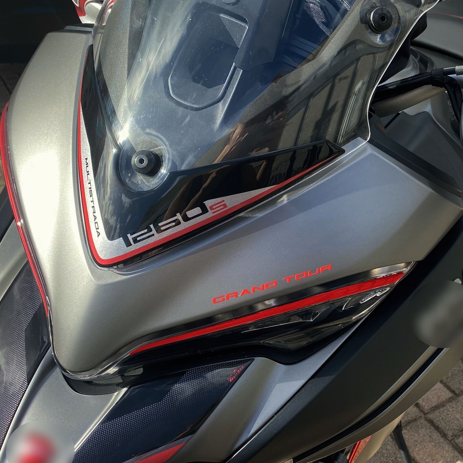 Kit d’autocollants pour top case - Ducati Multistrada Kit d’autocollants pour top case - Ducati Multistrada