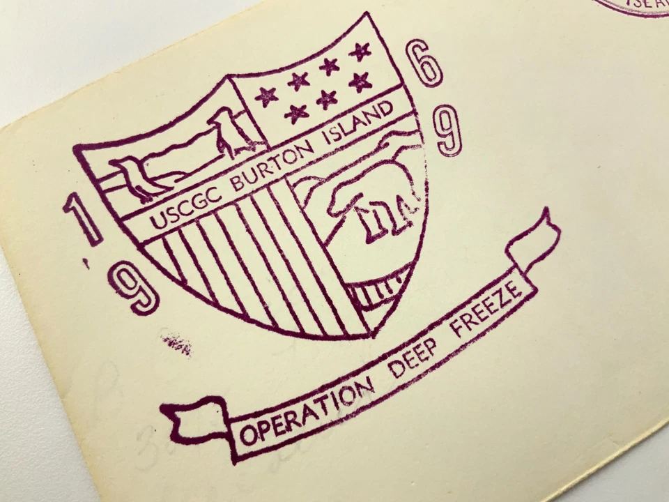 USCGC Burton Island Operation Deep Freeze 1969 FDC Register & Vote HH429 - Image 4 of 4