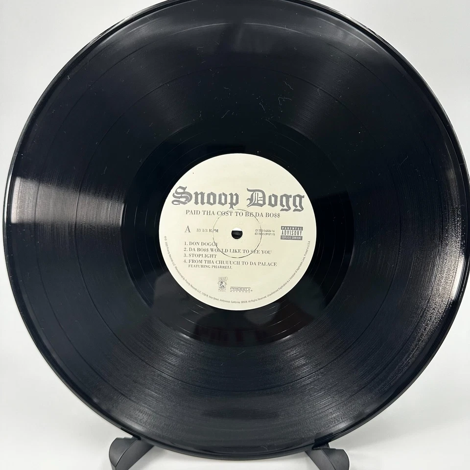 [Great Condition] Snoop Dogg / Paid tha Cost to Be da Bo$$  2002 Vinyl 3LP - Image 4 of 4