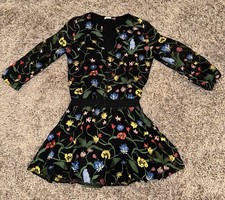 GORGEOUS Alice And Olivia Floral Mini Dress Size 0