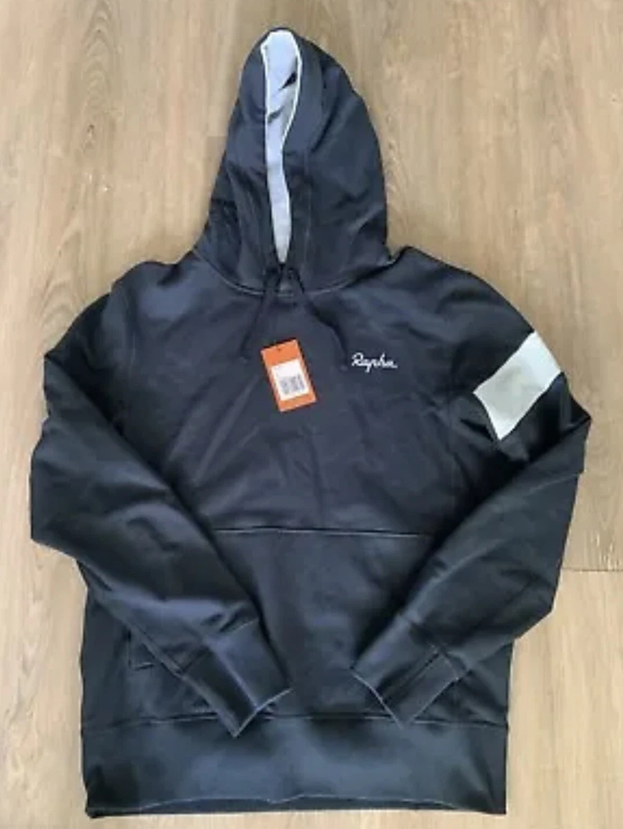 Rapha Men's Trail Hoodie Sweatshirt Pullover Black Men’s Medium NWT