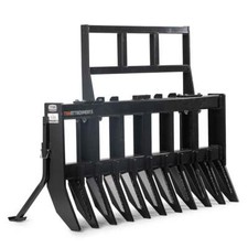 Titan Attachments Pro Series 72" Root Rake Attachment, Universal SSQA, 100 HP