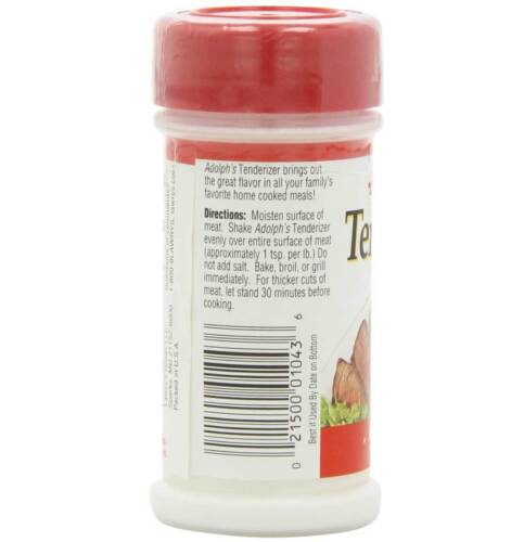 Adolphs Ablandador Original Sin Sazonar Condimento Sin MSG - 3,5 OZ - CADA UNO - Imagen 3 de 3