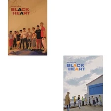 UNB-[Black Heart] 2nd Mini Album Random Ver CD+Booklet+PhotoCard K-POP Sealed
