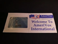 Satellite - $20 AmeriVox International Phone Card
