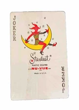 Vintage Stardust Playing Cards New Deck SEALED Stuart McGuire Plastic Coated USA
