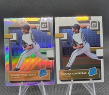 Roansy Contreras RC 2022 Panini Donruss - Rated Rookie 🔥 Holo Silver + Base #74