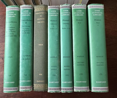 Classics Books: 37 Loeb Classical Library, Oxford Classical Texts and ...