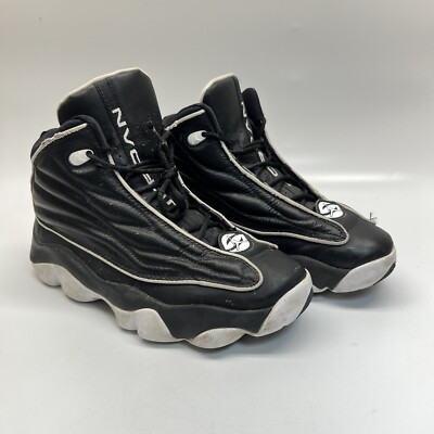 Nike Air Jordan Pro Strong BG Youth 6Y Basketball Shoes Black & White 407484-020