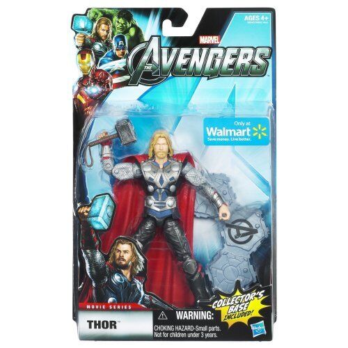 Marvel Legends Avengers Movie Exclusive 6 Inch Action Figure Thor Includes Colle