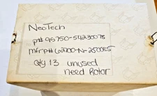 Lot of 13 Neotech Motor Tachometer Generators 62700-N-250085   95750-54230078