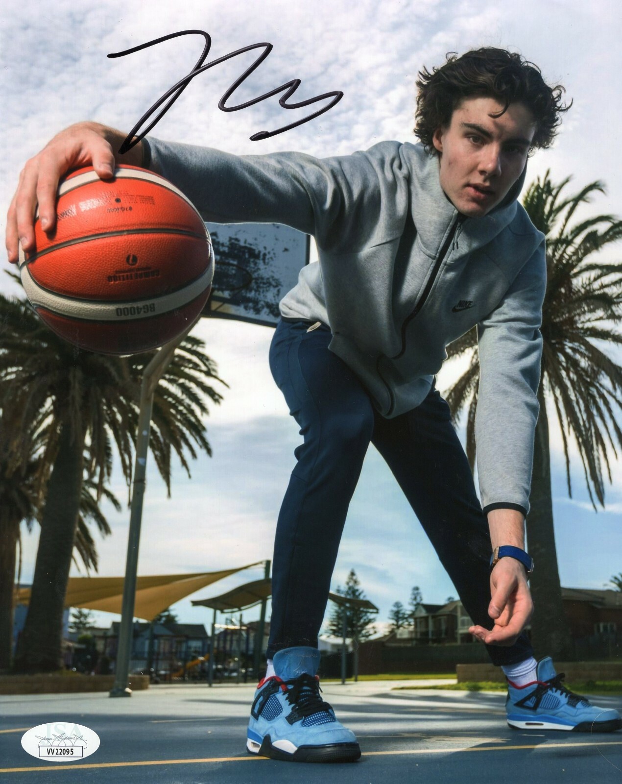 JOSH GIDDEY Autographed Signed Oklahoma City Thunder OKLAHOMA THUNDER STAR ROOKIE 8X10 PHOTO & JSA CARD + 