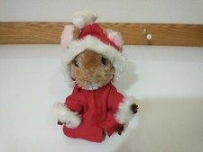 VTG MERRY MOUSE Dakin Priscilla Hillman 1981 Plush KOREA Clippings Nutshells 8"