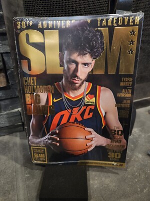 Slam Magazine Chet Holmgren Gold Metal Variation ONLY 94 EXIST! OKC Thunder NBA