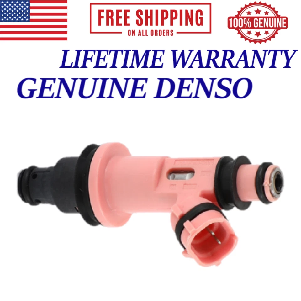 Juego/8 inyectores de combustible OEM DENSO para 1998, 1999, 2000 Lexus SC400 4,0 L V8 Foto 2 de 2