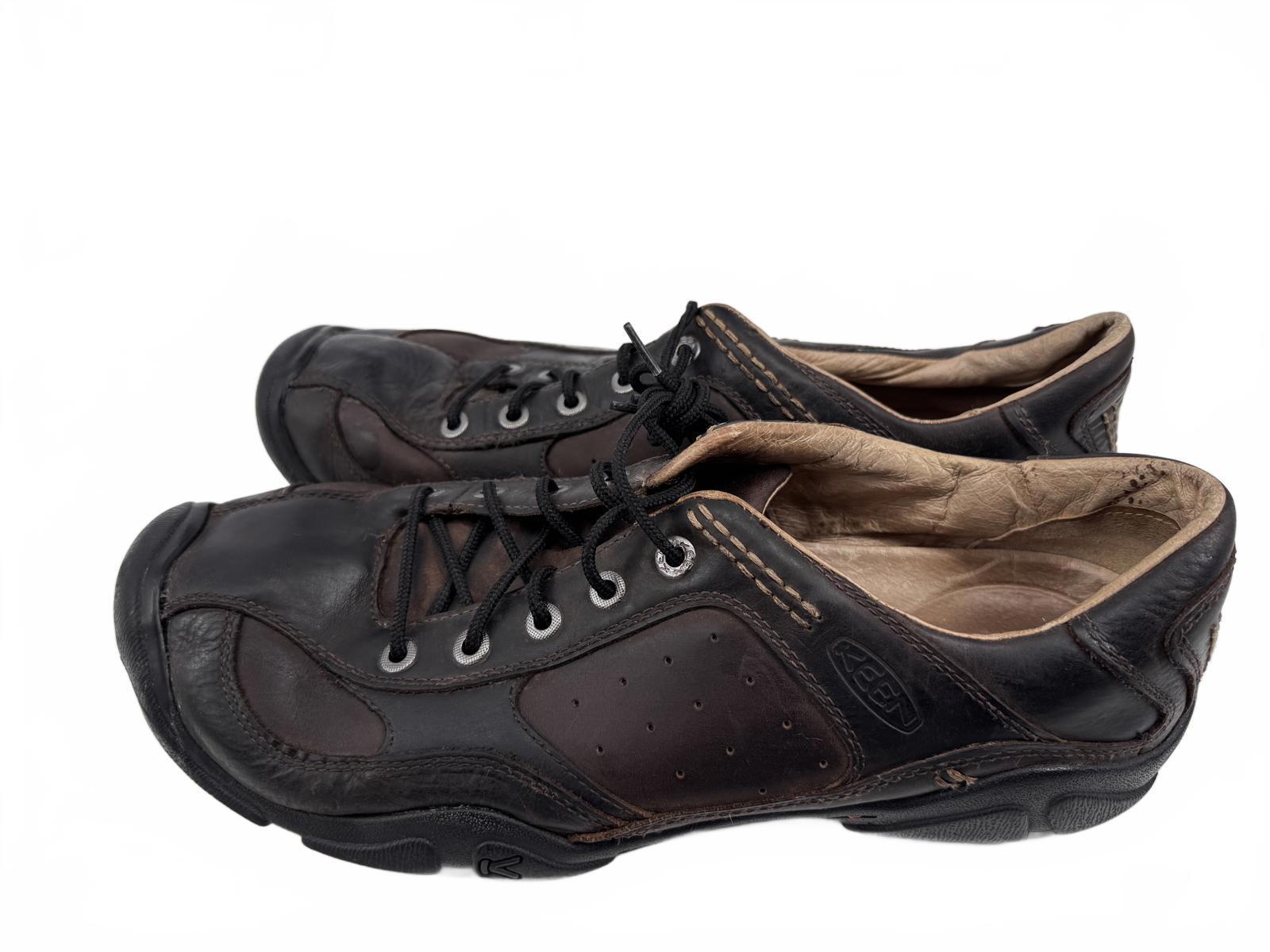 Sneaker bassa stringata Keen Dillon Oxford pelle marrone uomo 15 escursionismo casual