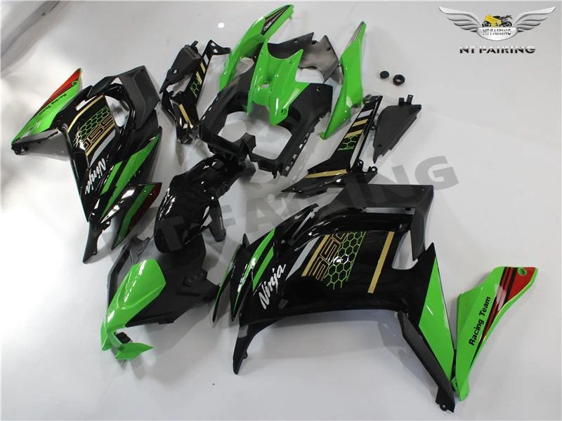 Carenado MS verde KRT apto para Kawasaki 2020 2021 2022 2023 2024 Ninja 650 EX650 Foto 3 de 4