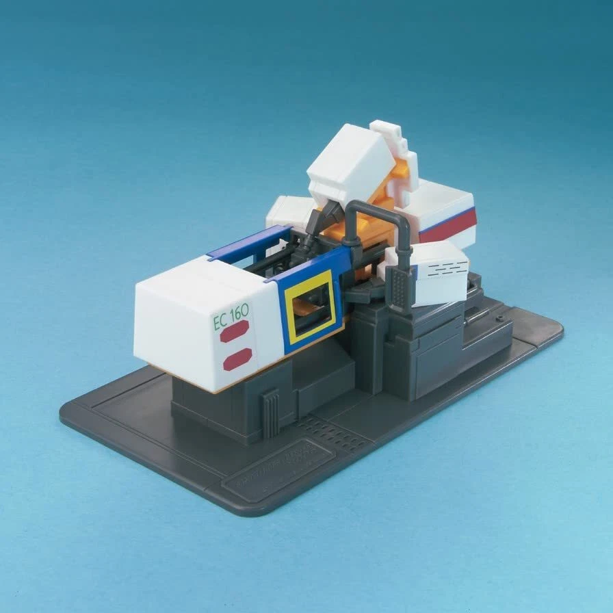 Bandai Hobby Center original electric 4-color injection molding machine Figures - Image 2 of 2
