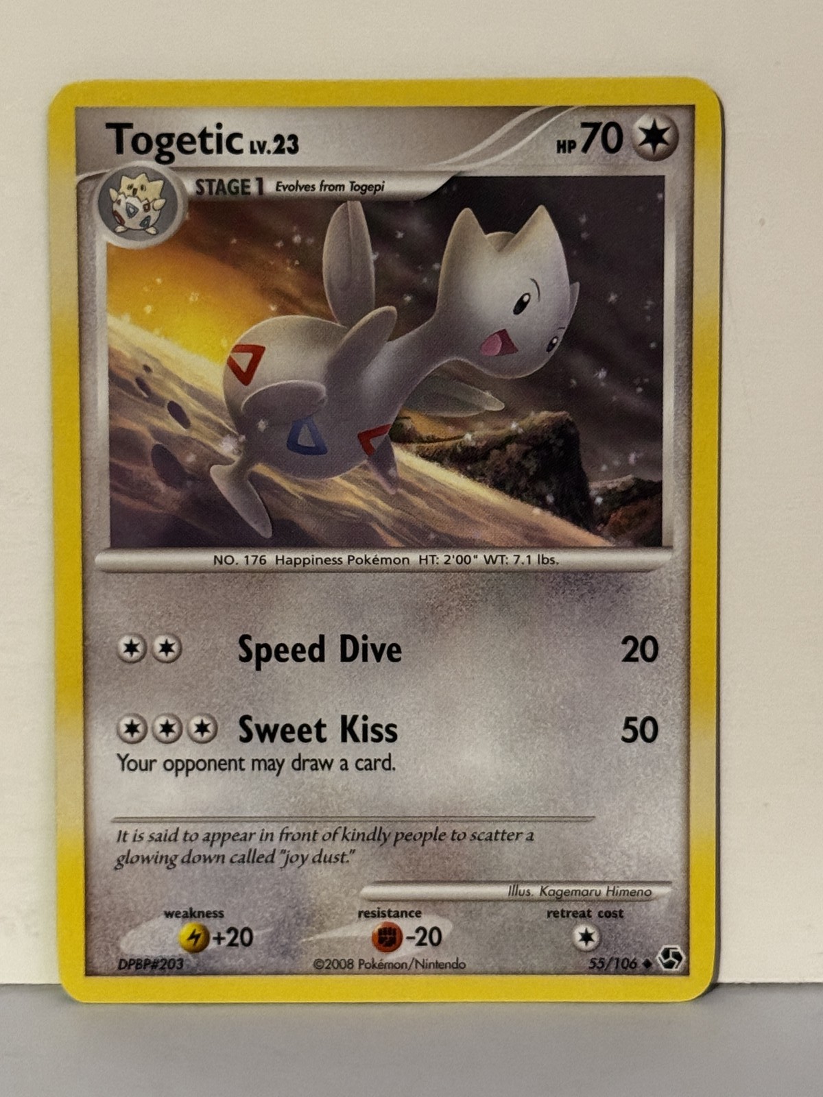 Togetic 55/106 Great Encounters NM Pokemon Fast Shipping