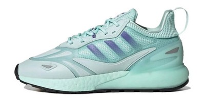 Adidas | ZX 2K BOOST 2.0 | Women's Sneakers | Green Silver | W 6.5