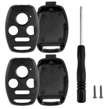 Key Fob Cover Remote Shell Case, 2 Pack 3 1 Button Car button