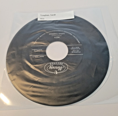 Sarah Vaughan Misty / Broken Hearted Melody 7'' 45 rpm vinyl record EXCELLENT
