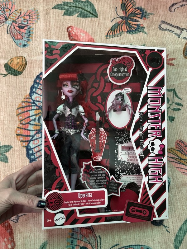 Mattel Monster High Boo-riginal Creeproduction Operetta 11in Doll HGY90