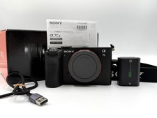 SONY  7C II Body Black ILCE-7CM2 B  Shutter Count:1470 US Stock