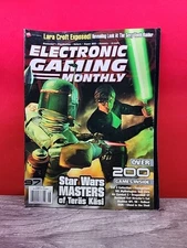 Electronic Gaming Monthly Magazine AUG 1997 #97 w/ Uncut Post Cards & Poster