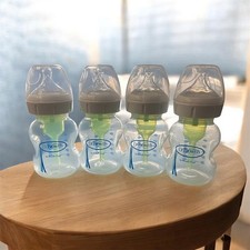 Dr. Brown's Natural Flow Anti-Colic Options Wide-Neck Baby Bottles 5oz. 4-Pack