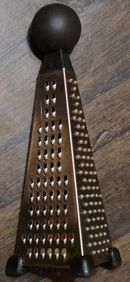 5'' Progressive Mini Stainless Steel Tower Grater Zester 5 Inches Tall Barware