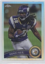 2011 Topps Chrome Refractor Sidney Rice #84 0c4