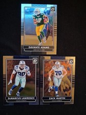 3x 2024 Donruss Optic NFL - Davante Adams & Lawrence & Martin - 2014 RETRO LOT