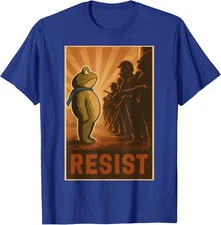 Portland Frog Protest Resist Support Unisex T-Shirt