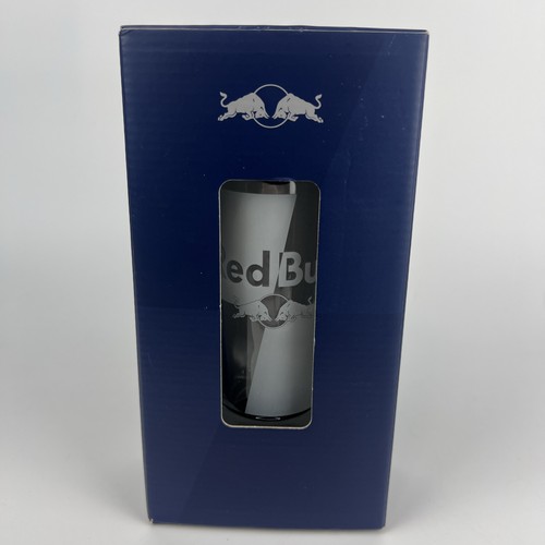 Red Bull Glass 8.5 oz Limited Edition Collector Drink Glass in Box