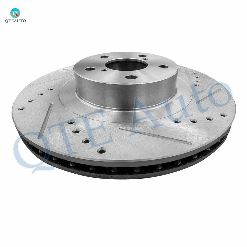 4 rotores de disco de freno perforados delanteros 293 mm-traseros 265 mm para Subaru Forester 2003-2008 Foto 3 de 4