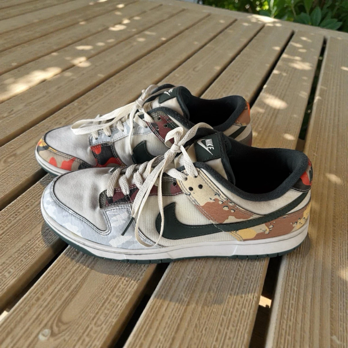 Nike Dunk SE Low Sail Multi-Camo for Sale | Authenticity
