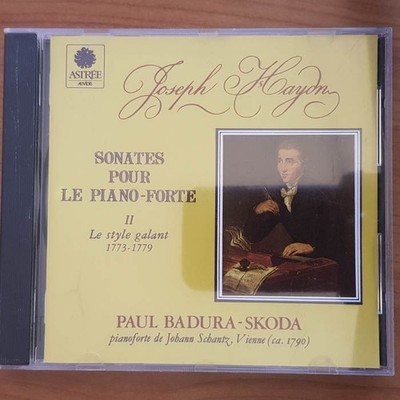 PAUL BADURA-SKODA haydn sonates pour le piano forte EX/EX (CD Album, Klassik)