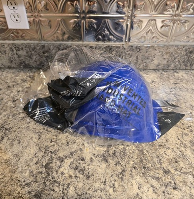 #ad New Pyramex Ridgeline Cap Style Safety Hard Hat Low Profile Fit Blue HP 46160 $16.99